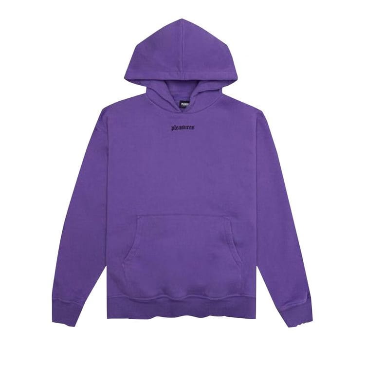 Pleasures Crawler Hoodie Purple