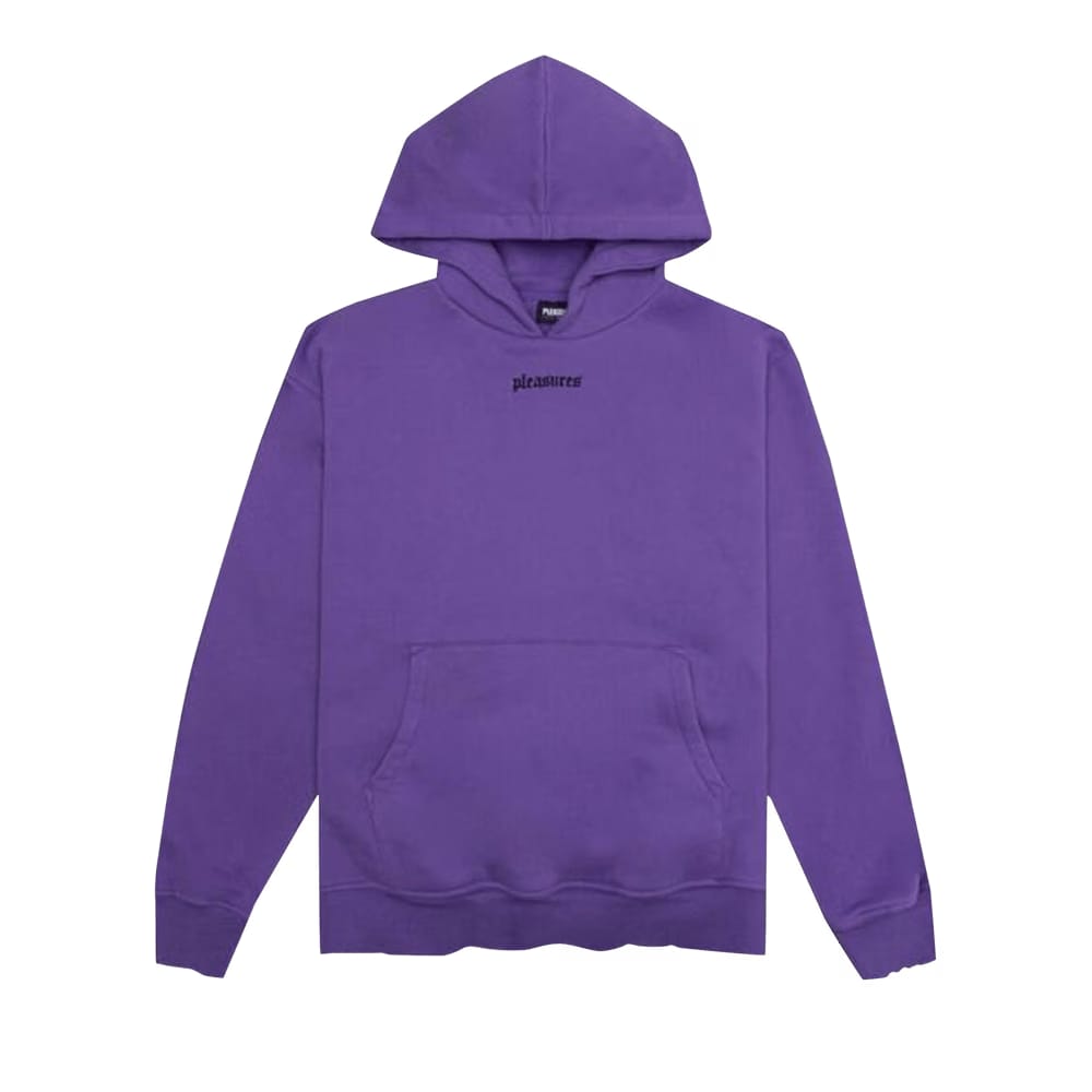 Pleasures Crawler Hoodie Purple