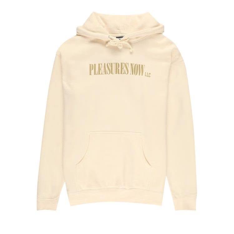 Pleasures Llc Hoodie Bone