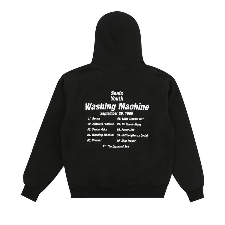 Pleasures Washing Machine Hoodie Black