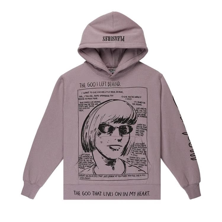 Pleasures The Goo Hoodie Lavender