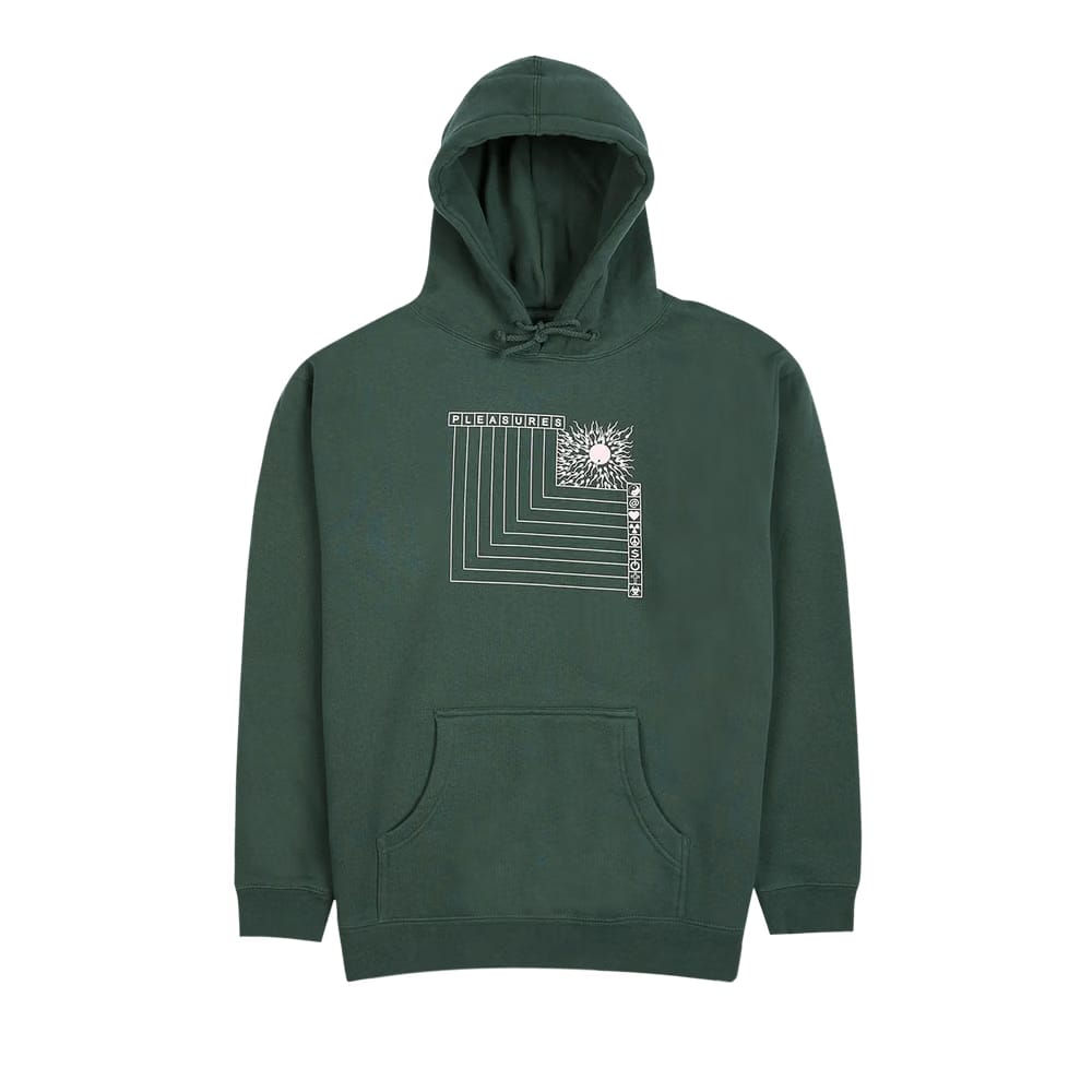 Pleasures Fertile Hoody Alpine Green
