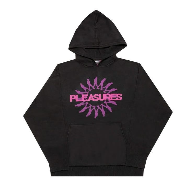 Pleasures Passion Knit Hoodie Black