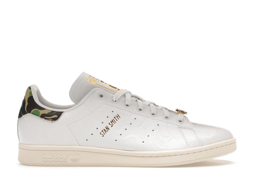 Adidas Stan Smith Bape 30th Anniversary White