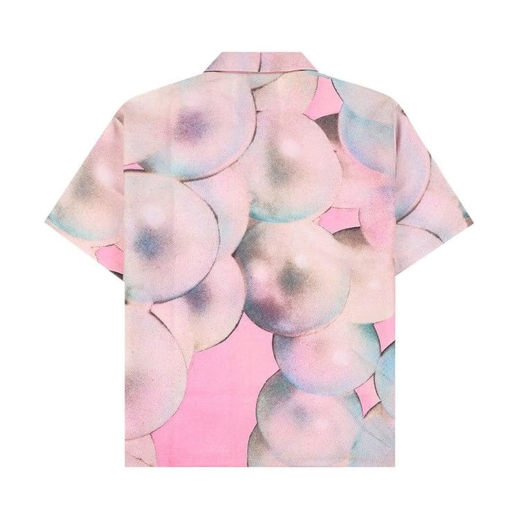 Pleasures x Richard Bernstein Pearl Button Up Pink