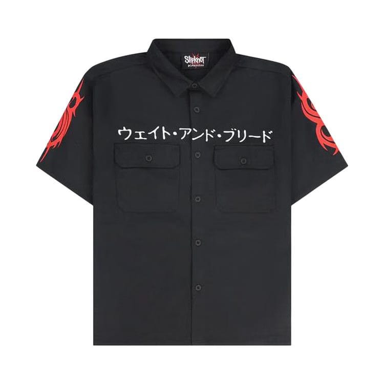 Pleasures Bleed Work Shirt Black