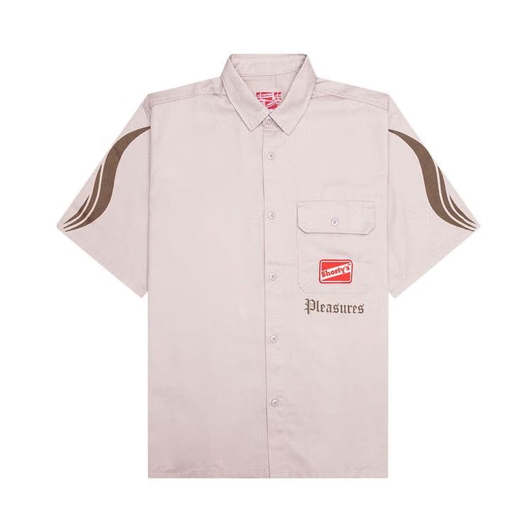 Pleasures Gutierrez Work Shirt Beige