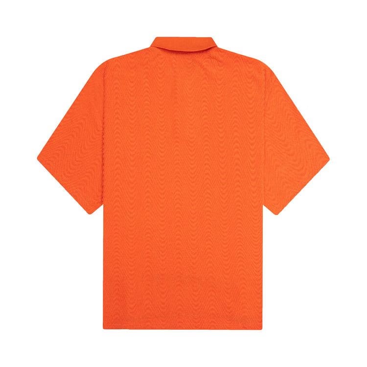 Pleasures Zen Terry Boxy Polo Burnt Orange