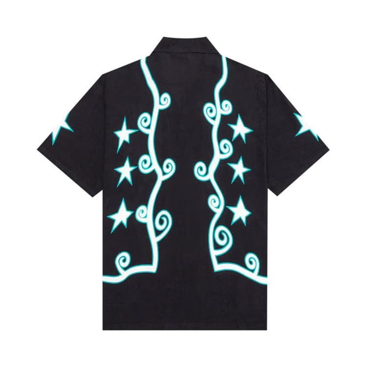 Pleasures Fury Button Down Black
