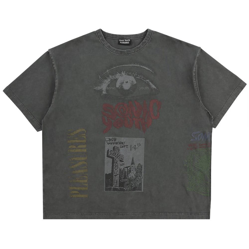 Pleasures Test Print Shirt Grey