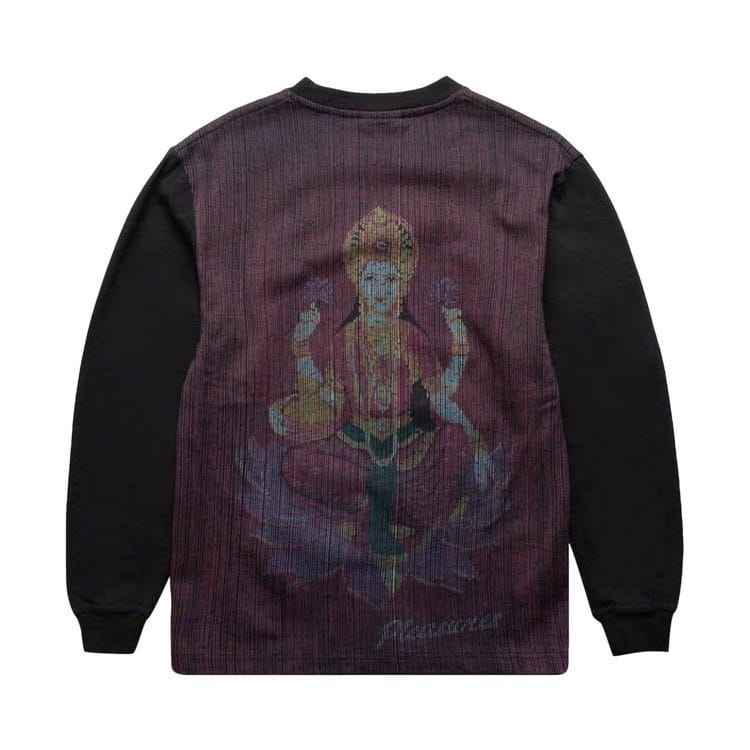 Pleasures Beads Long-Sleeve Shirt Black
