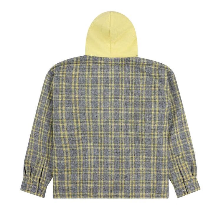 Pleasures Wolf Hooded Overshirt Grey