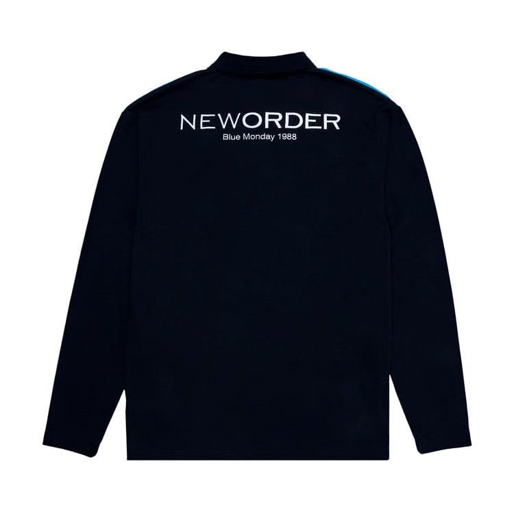 Pleasures Blue Monday Polo Shirt Black
