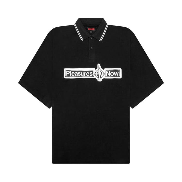 Pleasures Boxy Polo Black