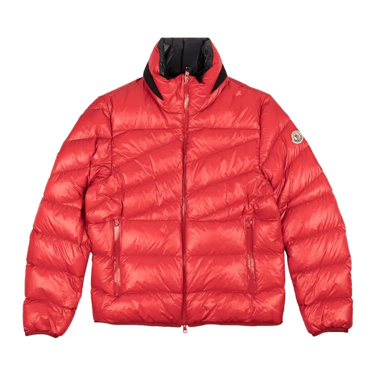 Moncler Hanin Shorts Down Puffer Jacket Red