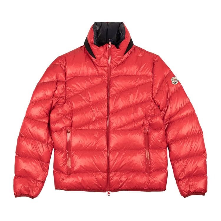 Moncler Hanin Shorts Down Puffer Jacket Red