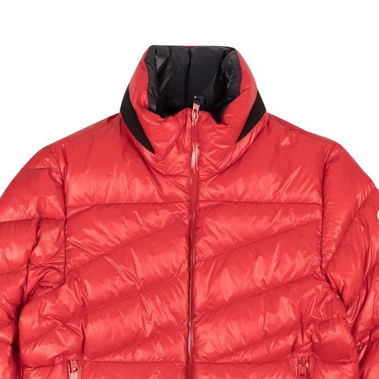 Moncler Hanin Shorts Down Puffer Jacket Red
