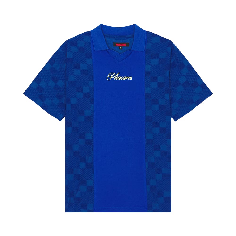 Pleasures Planets Polo Shirt Blue