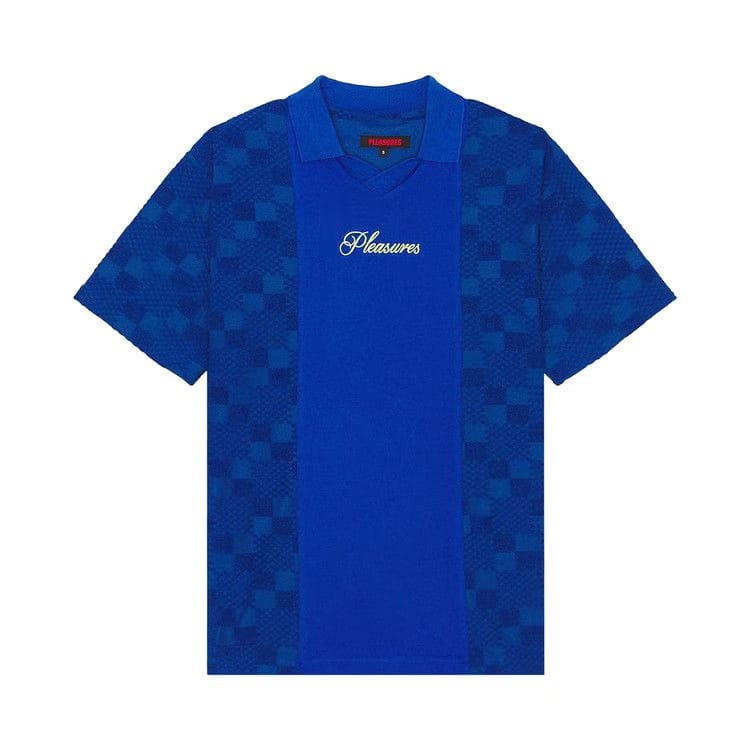 Pleasures Planets Polo Shirt Blue
