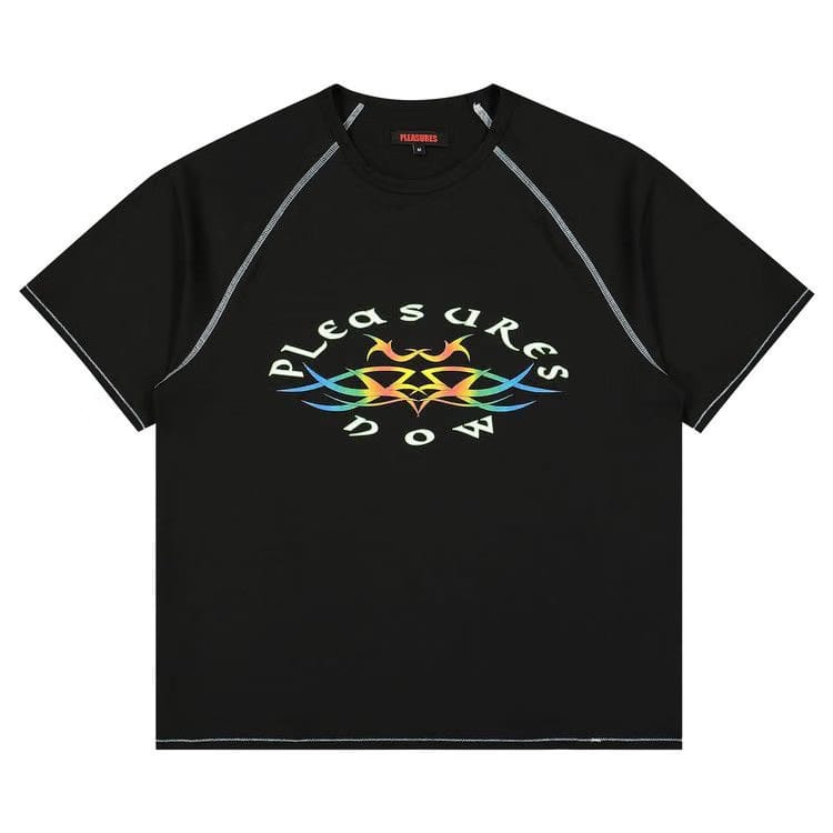 Pleasures Adventure Raglan Sport Shirt Black