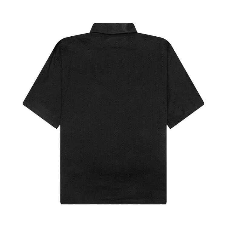 Pleasures Clarity Woven Polo Black
