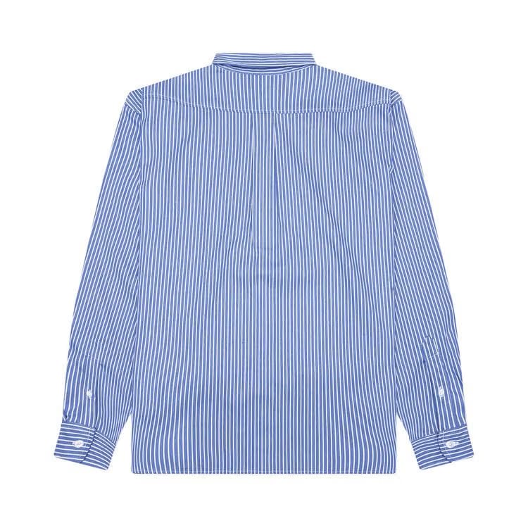 Pleasures Impact Button Up Blue