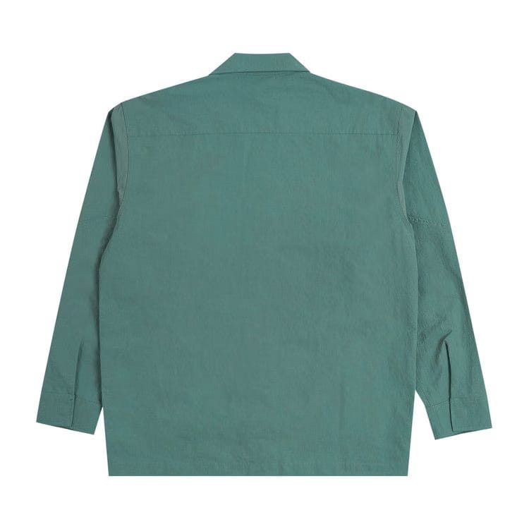 Pleasures Stare Long-Sleeve Overshirt Teal
