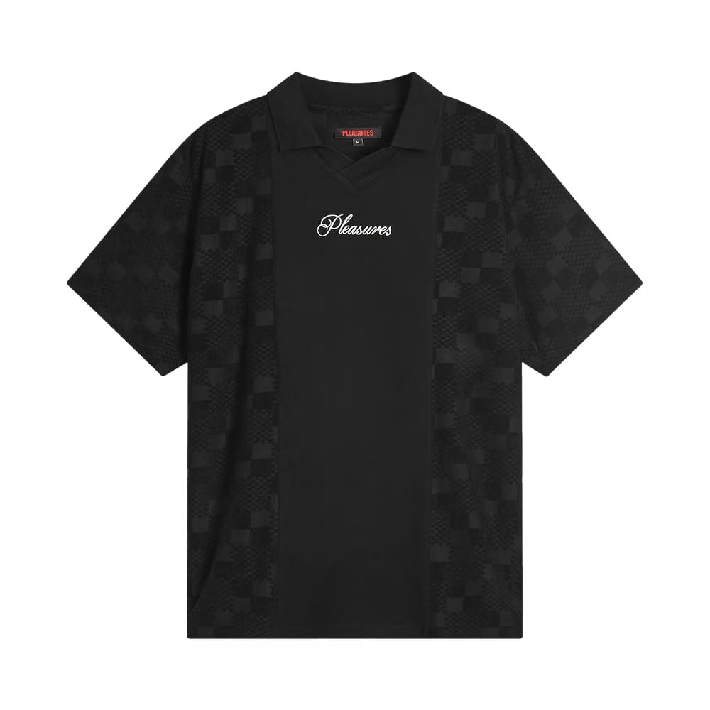 Pleasures Planets Polo Shirt Black