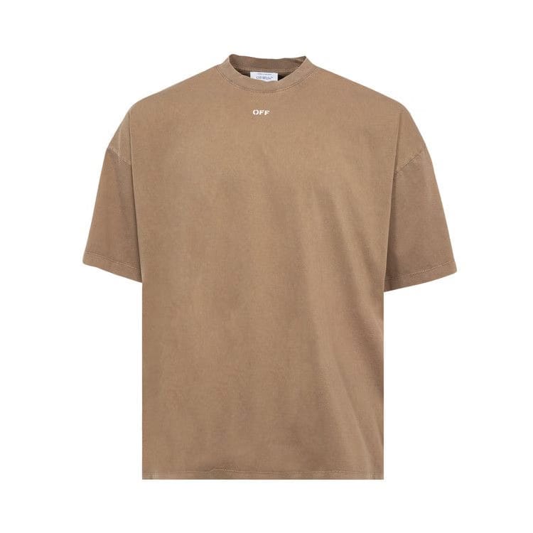Off-White Saint Matthew Over Shorts-Sleeve T-Shirt Rain Drum Grey