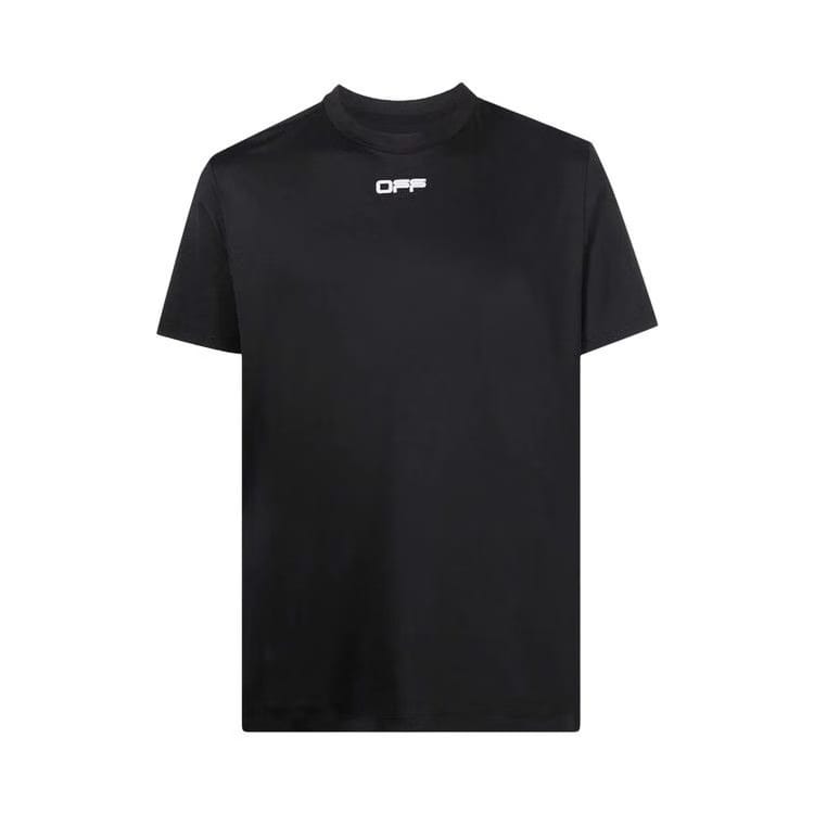 Off-White Logoband Shorts-Sleeve Sport T-Shirt Black/White