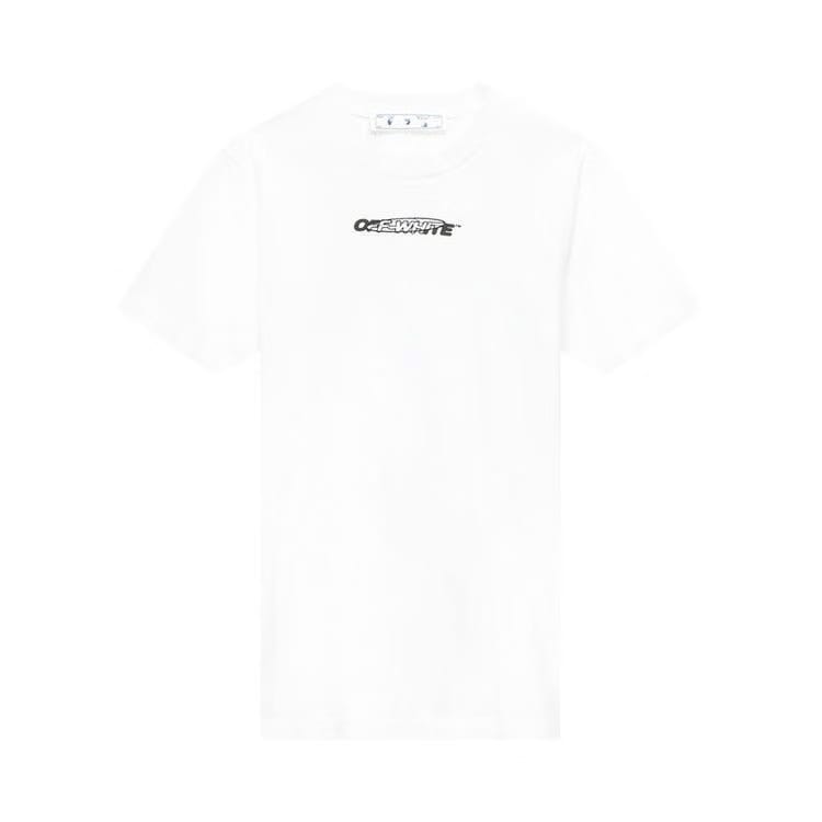 Off-White Hand Painters Slim T-Shirt White