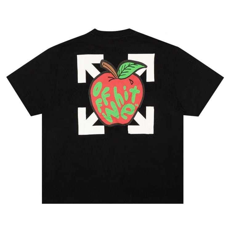 Off-White Apple Over T-Shirt Black/Red