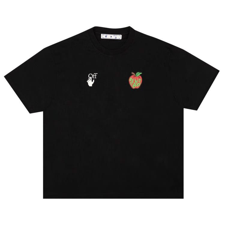 Off-White Apple Over T-Shirt Black/Red