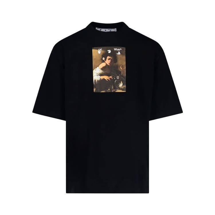 Off-White Caravaggio Boy Skate T-Shirt Black/Multicolor