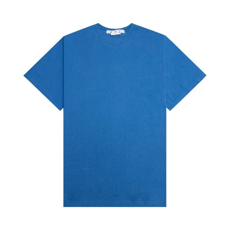 Off-White Diag Tab Over Shorts-Sleeve T-Shirt Peacock