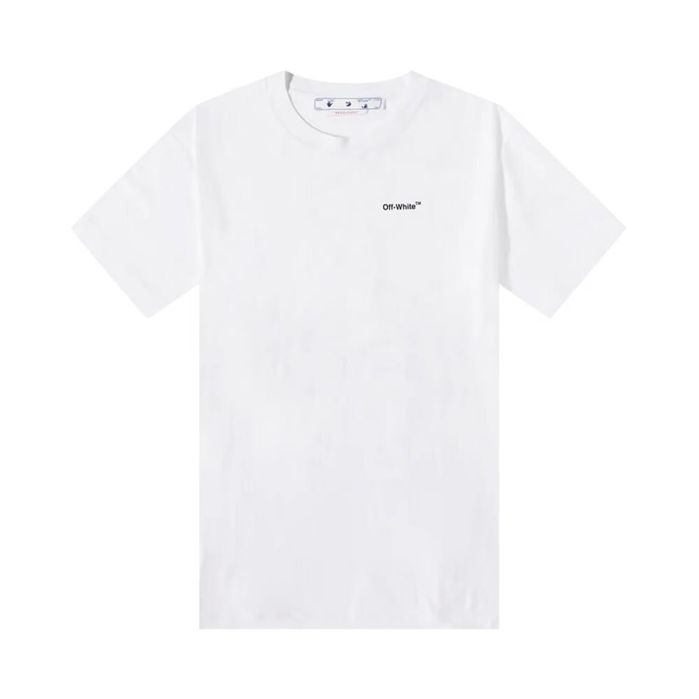 Off-White Arrows Logo Print T-Shirt White