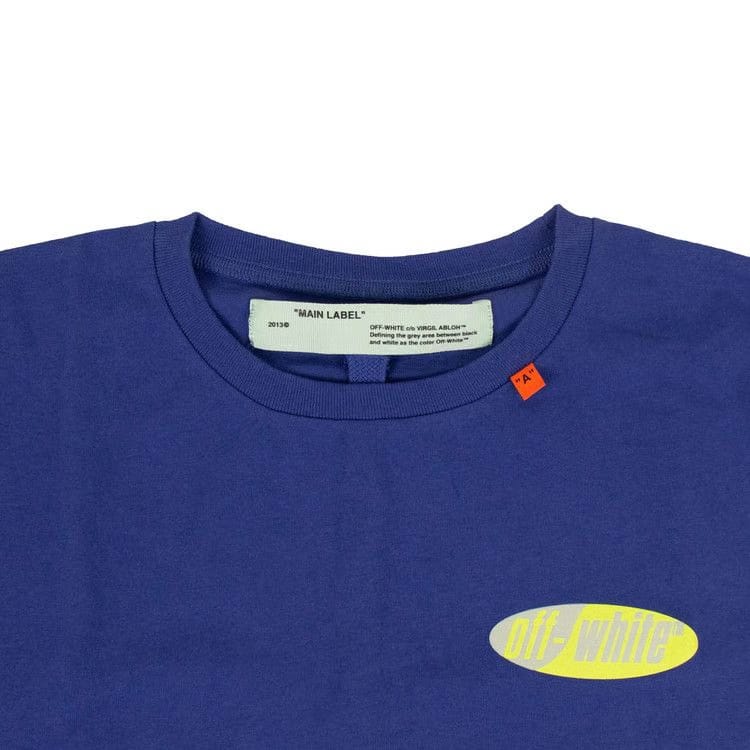 Off-White Arrow Graphic Print T-Shirt Blue