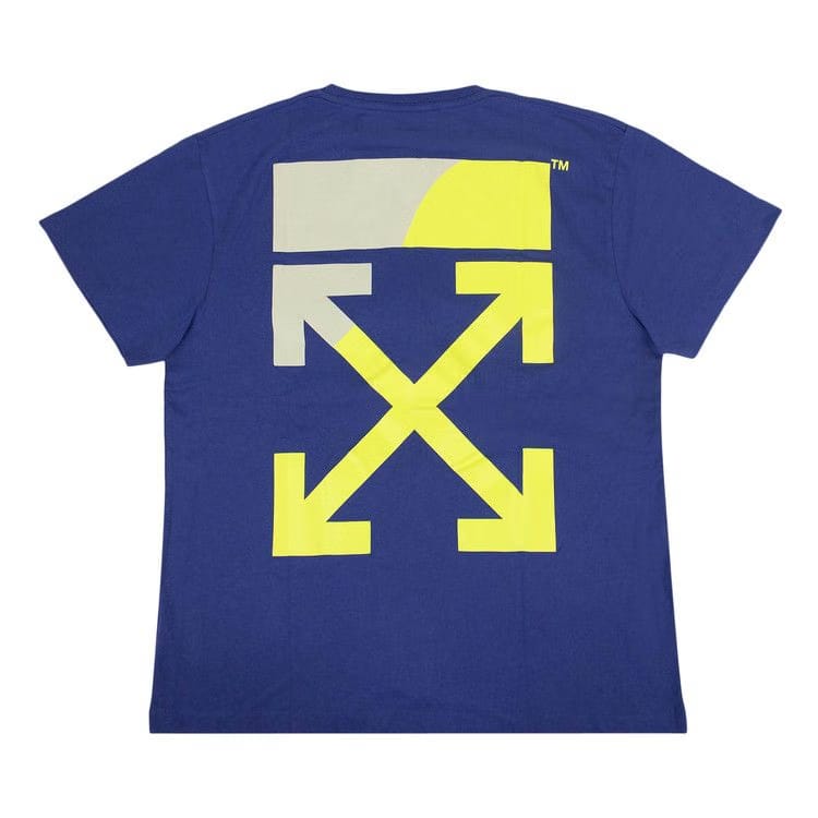 Off-White Arrow Graphic Print T-Shirt Blue