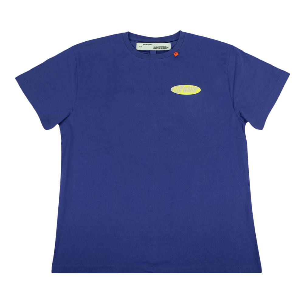Off-White Arrow Graphic Print T-Shirt Blue