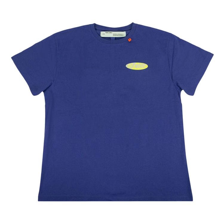 Off-White Arrow Graphic Print T-Shirt Blue