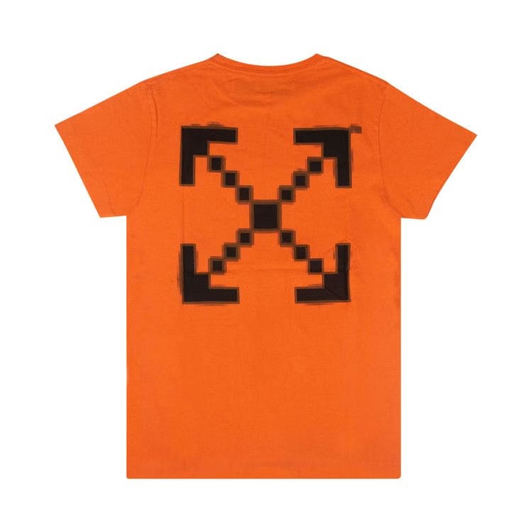 Off-White Industrial Print T-Shirt Orange
