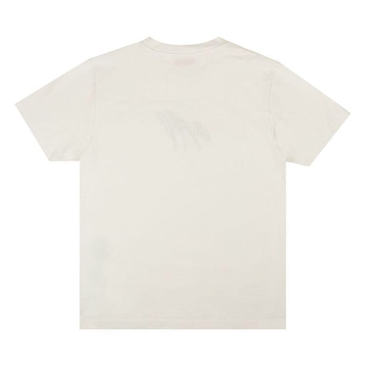 Off-White Bounce Cross Off Slim Shorts-Sleeve T-Shirt White Light