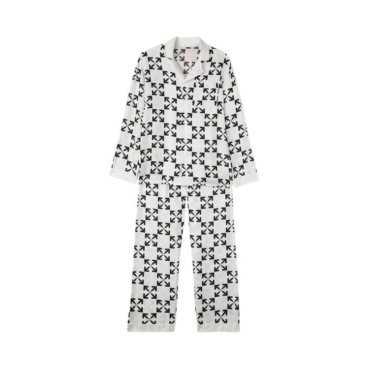 Off-White Arrow Pattern Pyjamas Black/White
