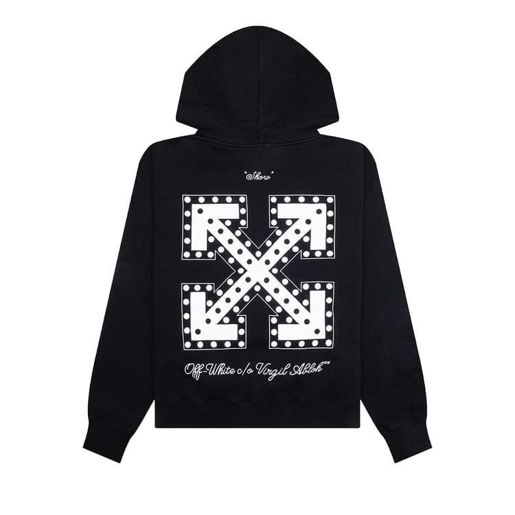 Off-White Arrow Ask Legal Skate Hoodie Black/White