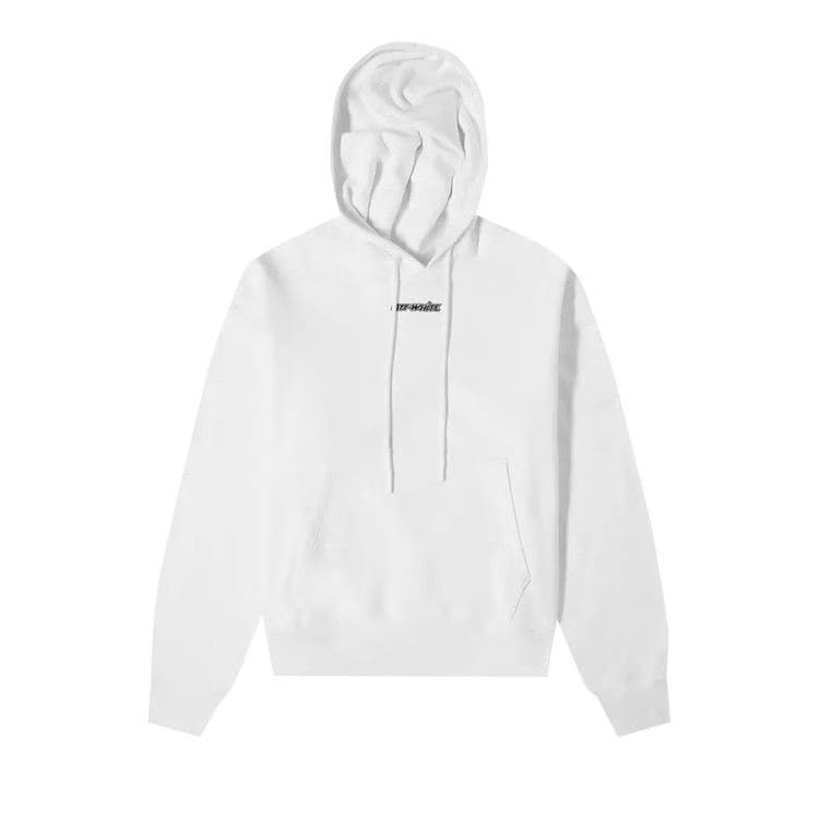 Off-White Marker Over Hoodie White