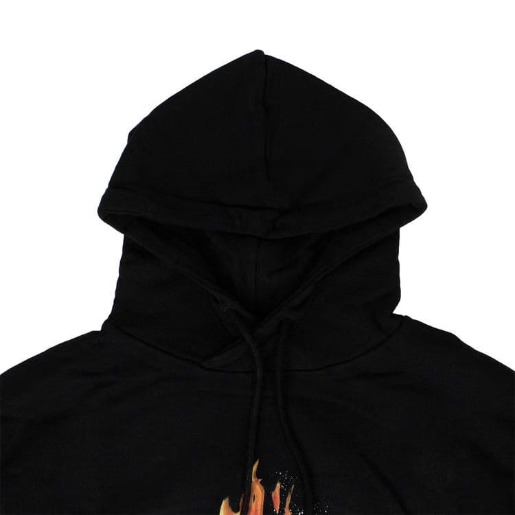 Off-White Diag Fire Back Zip Sweatshirt Black