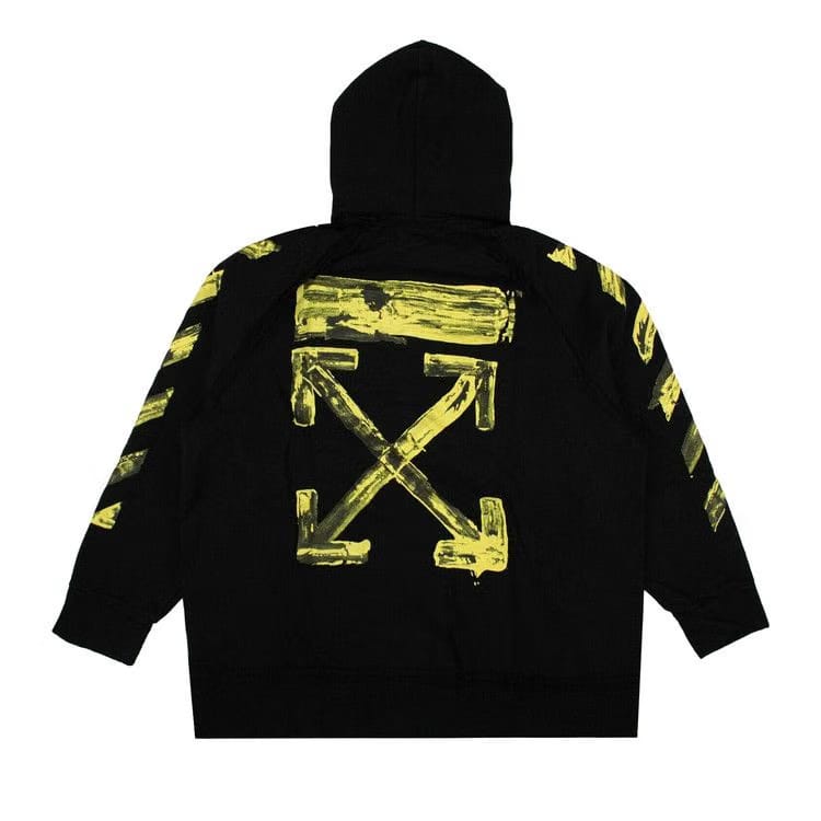 Off-White Raw Edges Arrows Sweatshirt Black