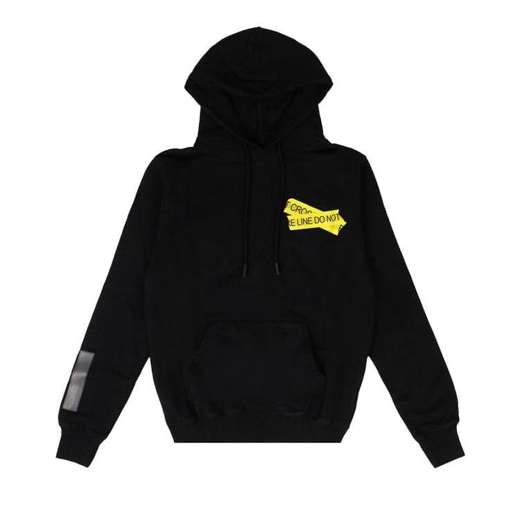 Off-White Fire Tape Sweatshirt Black