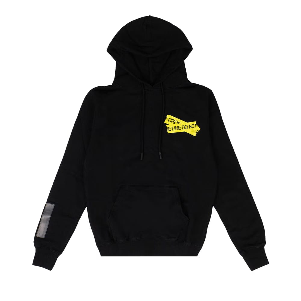 Off-White Fire Tape Sweatshirt Black