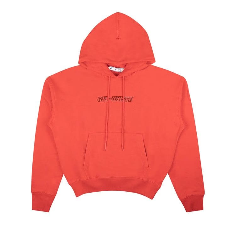 Off-White Pascal Oversized Hoodie Red